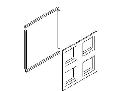 Kohler Genuine Parts Escutcheon KIT - Matte Black by Kohler Genuine Parts