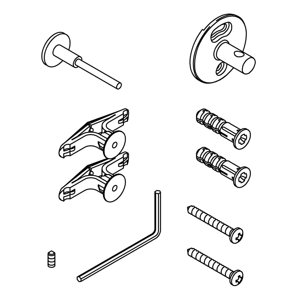 ANCHOR KIT by Kohler Genuine Parts