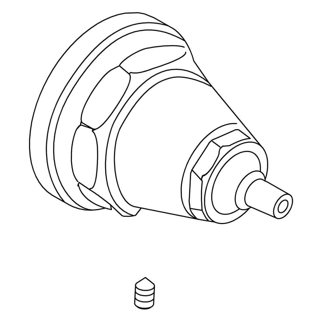 Kohler Genuine Parts KIT, Bonnet - Polished Chrome by Kohler Genuine Parts