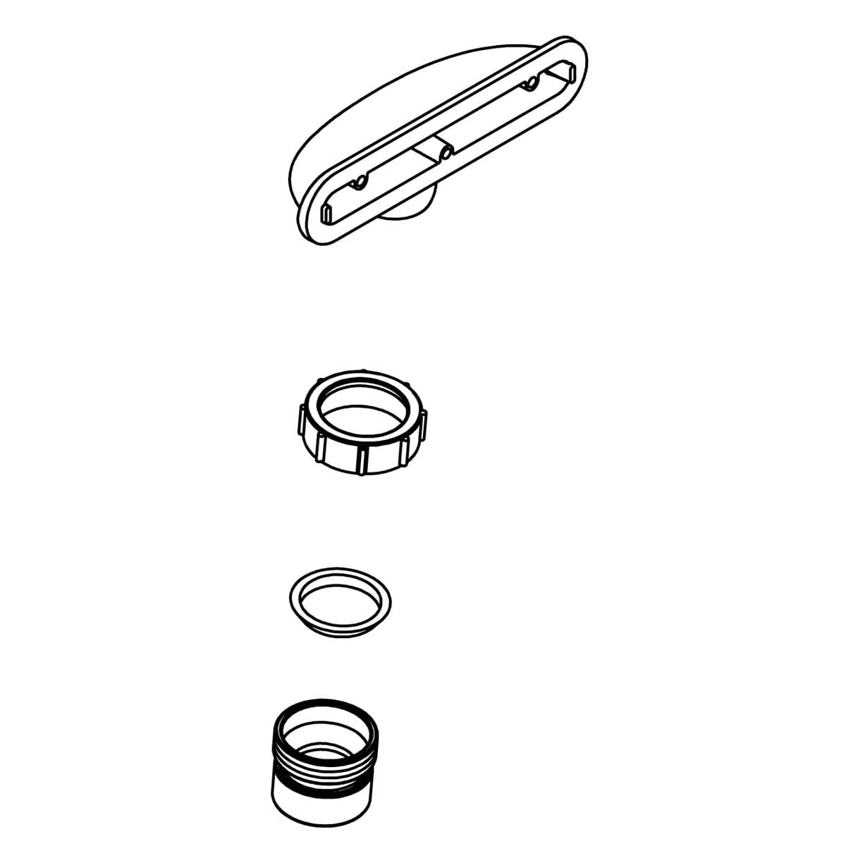 Assembly, Overflow by Kohler Genuine Parts