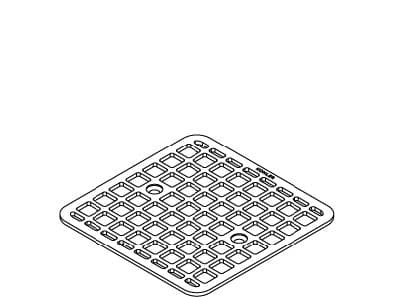 Kohler Genuine Parts Strainer Plate Square - Blackened Bronze by Kohler Genuine Parts