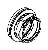 Kohler Genuine Parts NUT, Cartridge Retainer by Kohler Genuine Parts