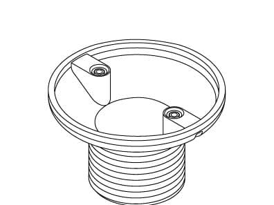 Kohler Genuine Parts Strainer BODY Round by Kohler Genuine Parts