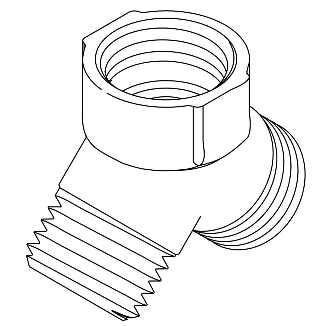 Kohler Genuine Parts TEE, Supply Fitting by Kohler Genuine Parts