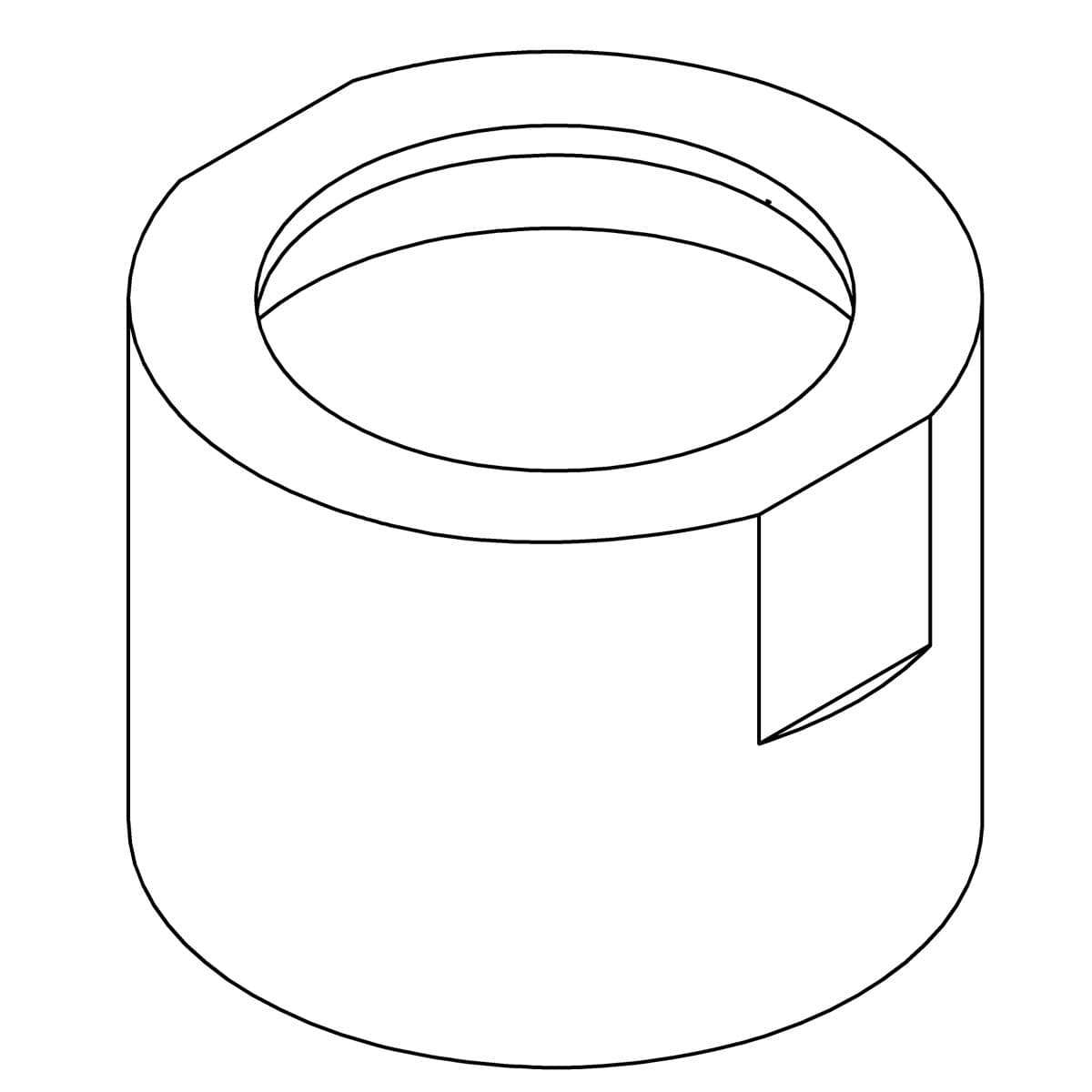 Kohler Genuine Parts NUT - Matte Black by Kohler Genuine Parts
