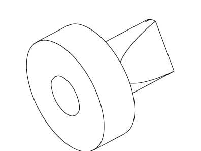 Kohler Genuine Parts Check Valve, Duckbill by Kohler Genuine Parts