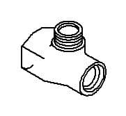 Kohler Genuine Parts Valve Body, 1/2 - Polished Chrome by Kohler Genuine Parts