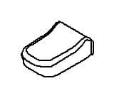 Kohler Genuine Parts Hinge, Cover - Black Black by Kohler Genuine Parts