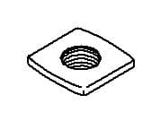 Kohler Genuine Parts Escutcheon - Polished Nickel by Kohler Genuine Parts