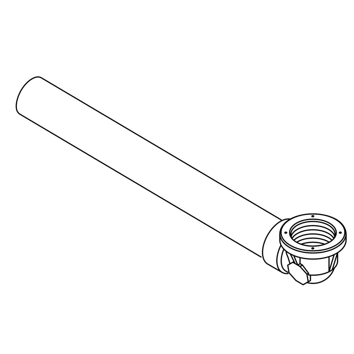 Kohler Genuine Parts Elbow AND TUBE SA, Drain by Kohler Genuine Parts