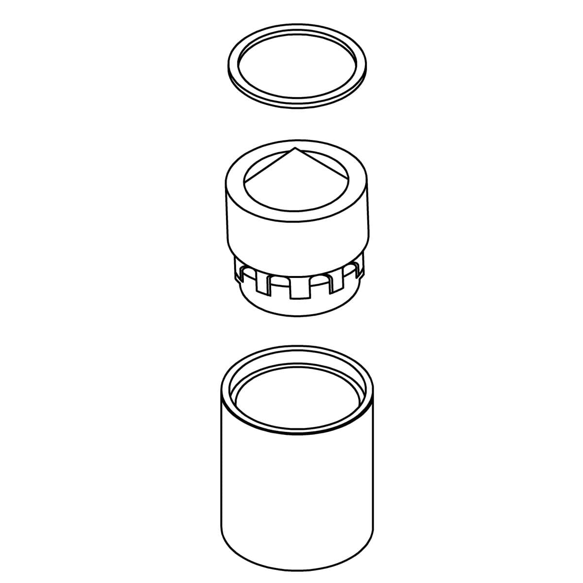 Kohler Genuine Parts Aerator KIT, 1.2GPM - Vibrant Brushed Moderne Brass by Kohler Genuine Parts