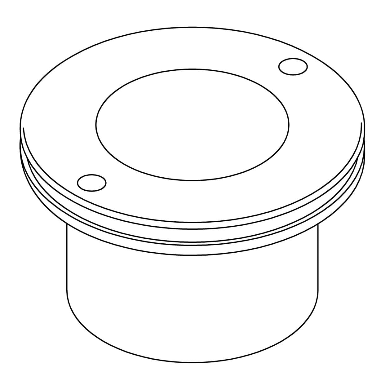 Kohler Genuine Parts NUT, Escutcheon - Rough Plate by Kohler Genuine Parts