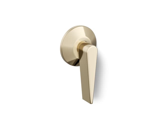 Kohler Archer Trip lever - Vibrant French Gold