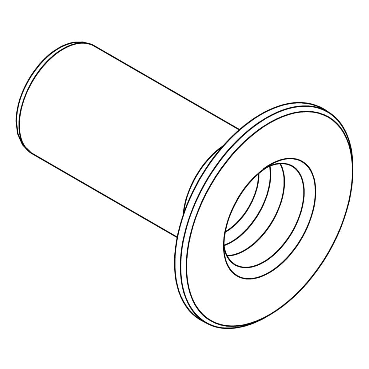 Kohler Genuine Parts Button, Diverter - Vibrant Brushed Nickel by Kohler Genuine Parts