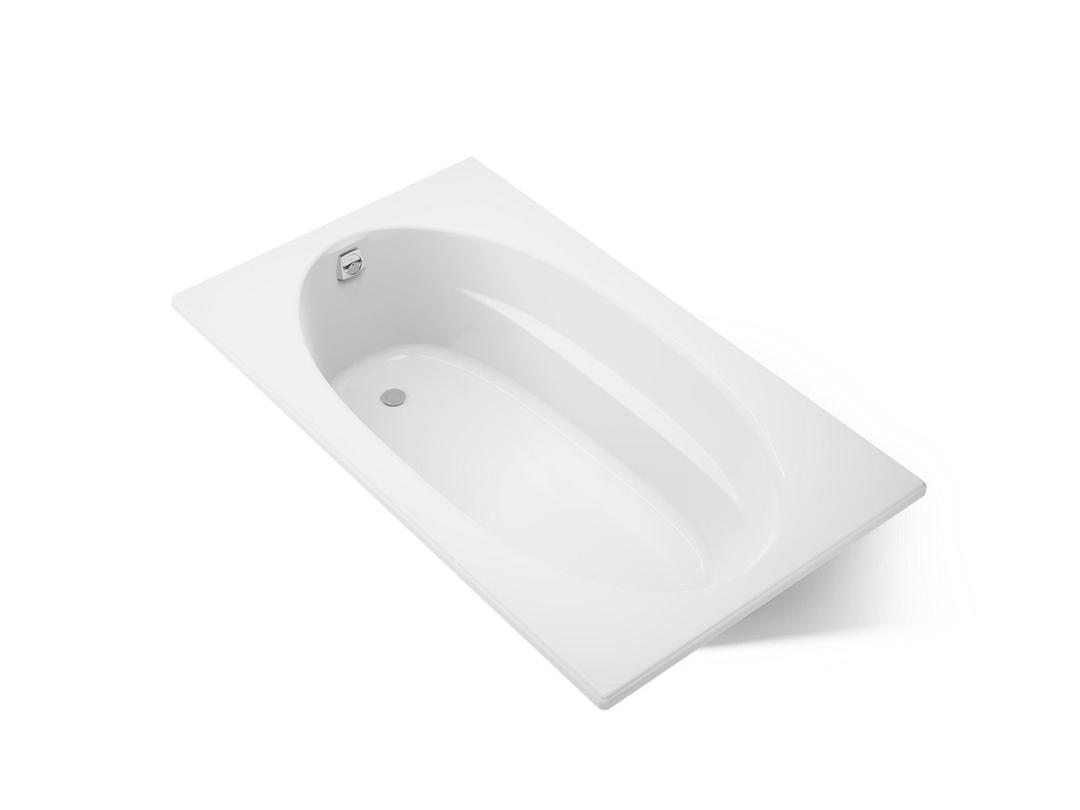 Kohler Windward 72'' x 42'' drop-in bath - White by Kohler