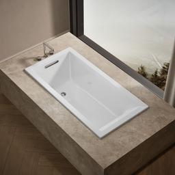 Kohler Underscore 60'' x 30'' drop-in bath - White - image 2