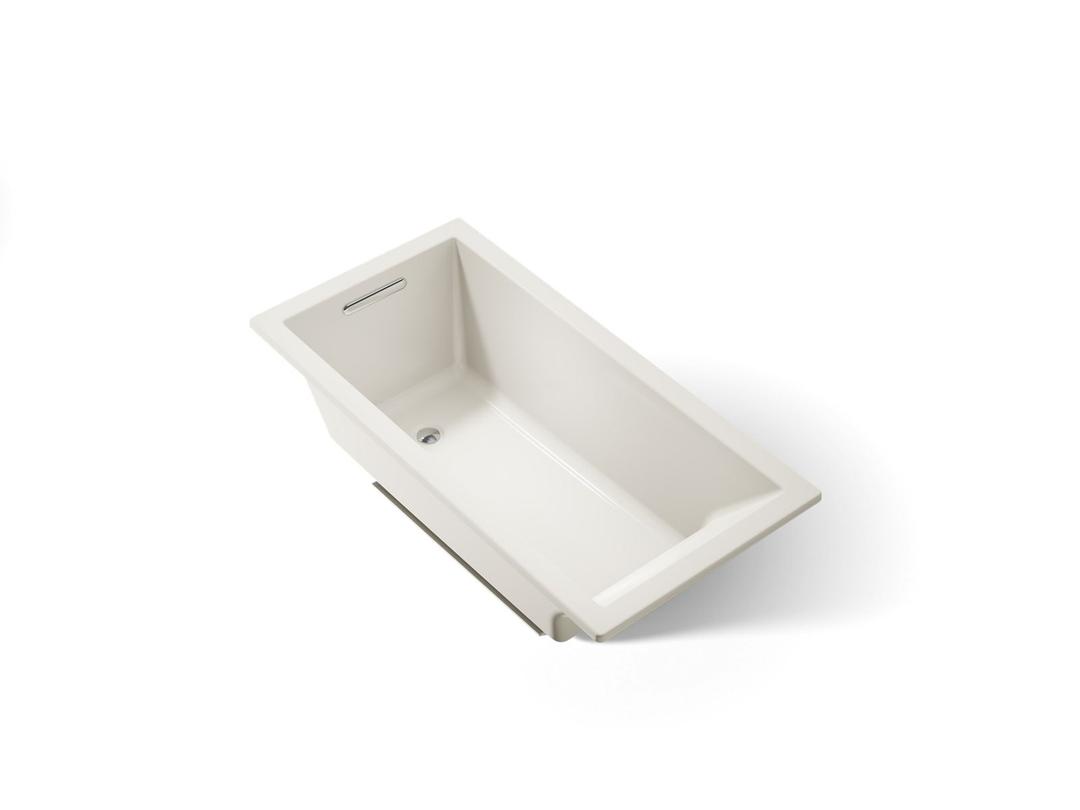 Kohler Underscore 60'' x 30'' drop-in bath - Biscuit by Kohler
