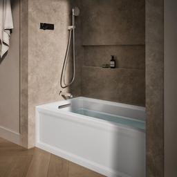 Archer 60'' x 32'' alcove bath, left drain - image 2