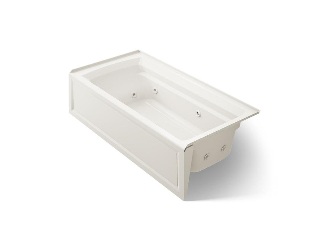 Archer 72'' x 36'' alcove whirlpool bath, right drain by Kohler