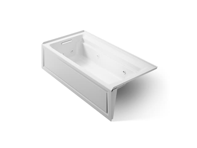 Kohler Archer 72'' x 36'' alcove whirlpool bath with alcove, left drain - Ice Grey