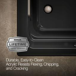 Archer 72'' x 36'' drop-in Heated BubbleMassageE air bath and whirlpool - image 8