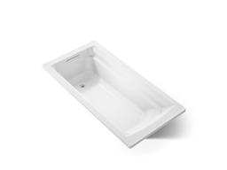Archer 72'' x 36'' alcove bath, right drain - image 1