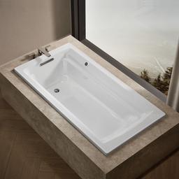 Archer 72'' x 36'' drop-in bath with Bask heated surface - image 2