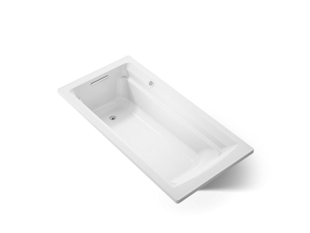 Archer 72'' x 36'' drop-in bath with Bask heated surface by Kohler