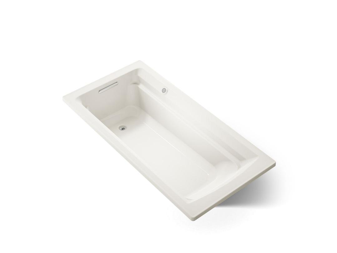 Archer 72'' x 36'' drop-in bath with Bask heated surface by Kohler