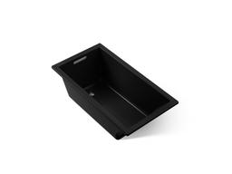 Kohler Underscore 60'' x 32'' drop-in bath - Black - image 1