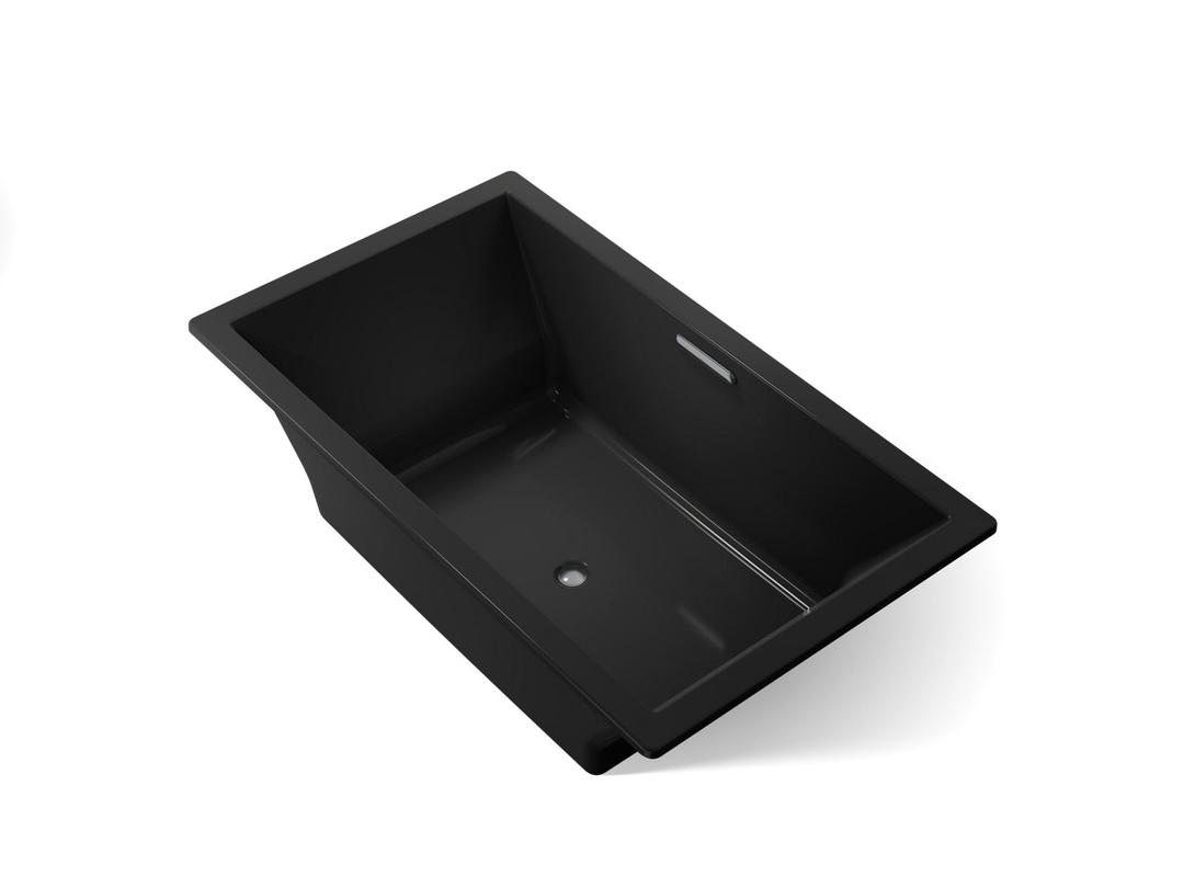 Kohler Underscore 72'' x 42'' drop-in bath - Black by Kohler