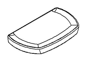 Kohler Genuine Parts Cover, Tank, Toilet - Almond