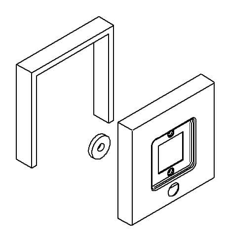 Kohler Genuine Parts Escutcheon Assembly (diverter) - Vibrant Brushed Nickel by Kohler Genuine Parts