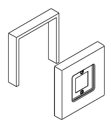 Kohler Genuine Parts Escutcheon Assembly (non-diverter) - Vibrant Brushed Nickel by Kohler Genuine Parts