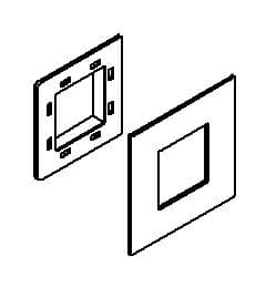 Kohler Genuine Parts Cover Plate Assembly - Vibrant Brushed Nickel by Kohler Genuine Parts