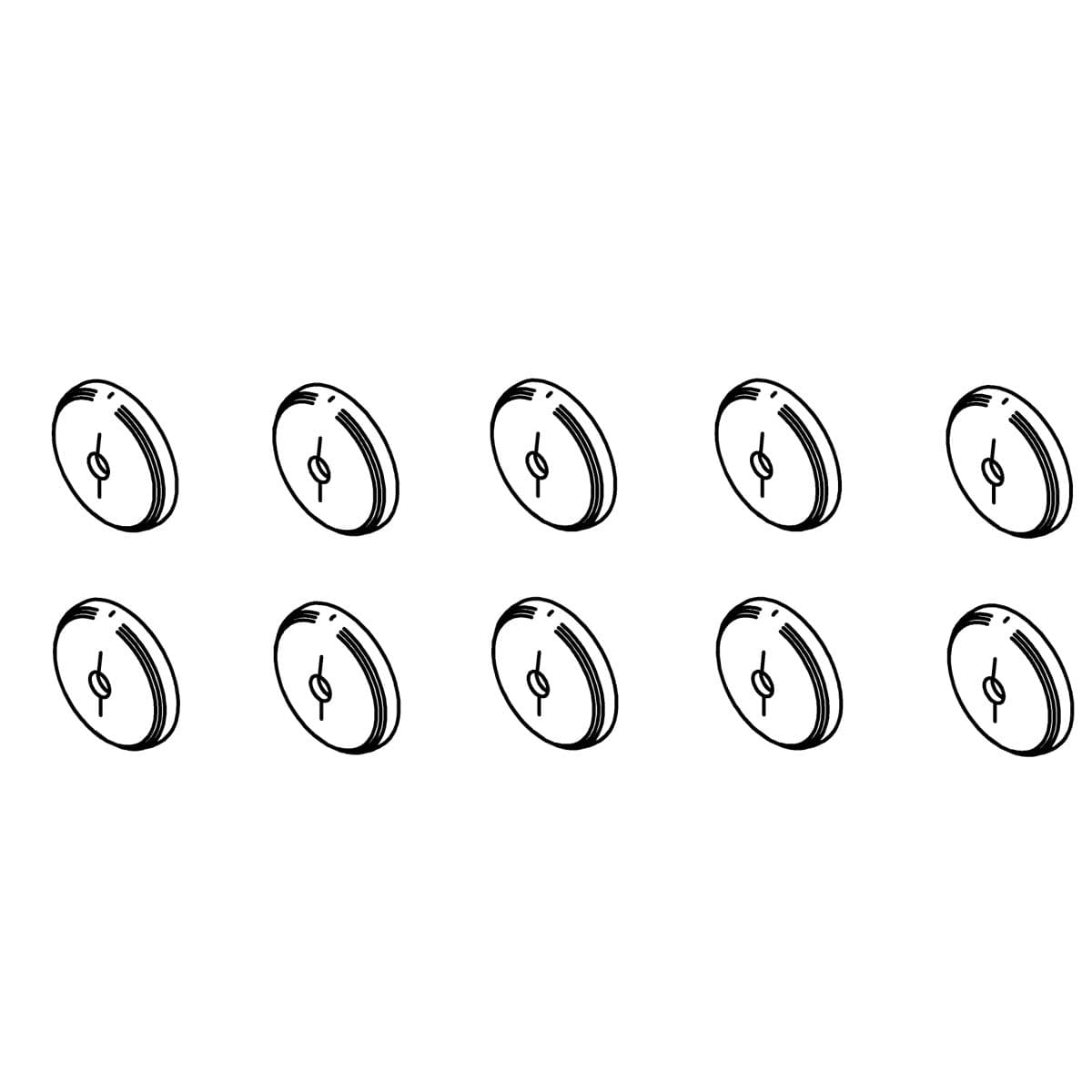 Sterling Plumbing 10-PACK AIR JET CAPS Service KIT by Sterling Plumbing