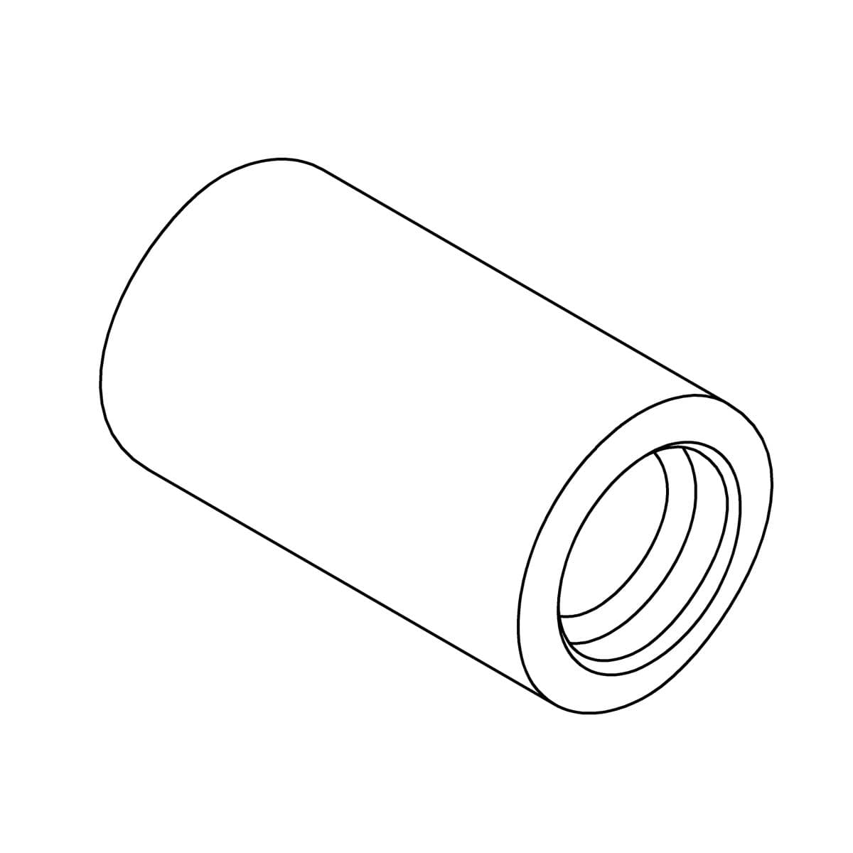 Kohler Genuine Parts Button, Diverter - Vibrant Brushed Moderne Brass by Kohler Genuine Parts