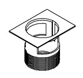 Drain flange by Kohler Genuine Parts