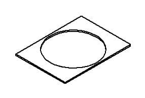 Kohler Genuine Parts Gasket, Drain Flange Insert by Kohler Genuine Parts