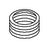 Kohler Genuine Parts Gasket, Drain Spiral by Kohler Genuine Parts