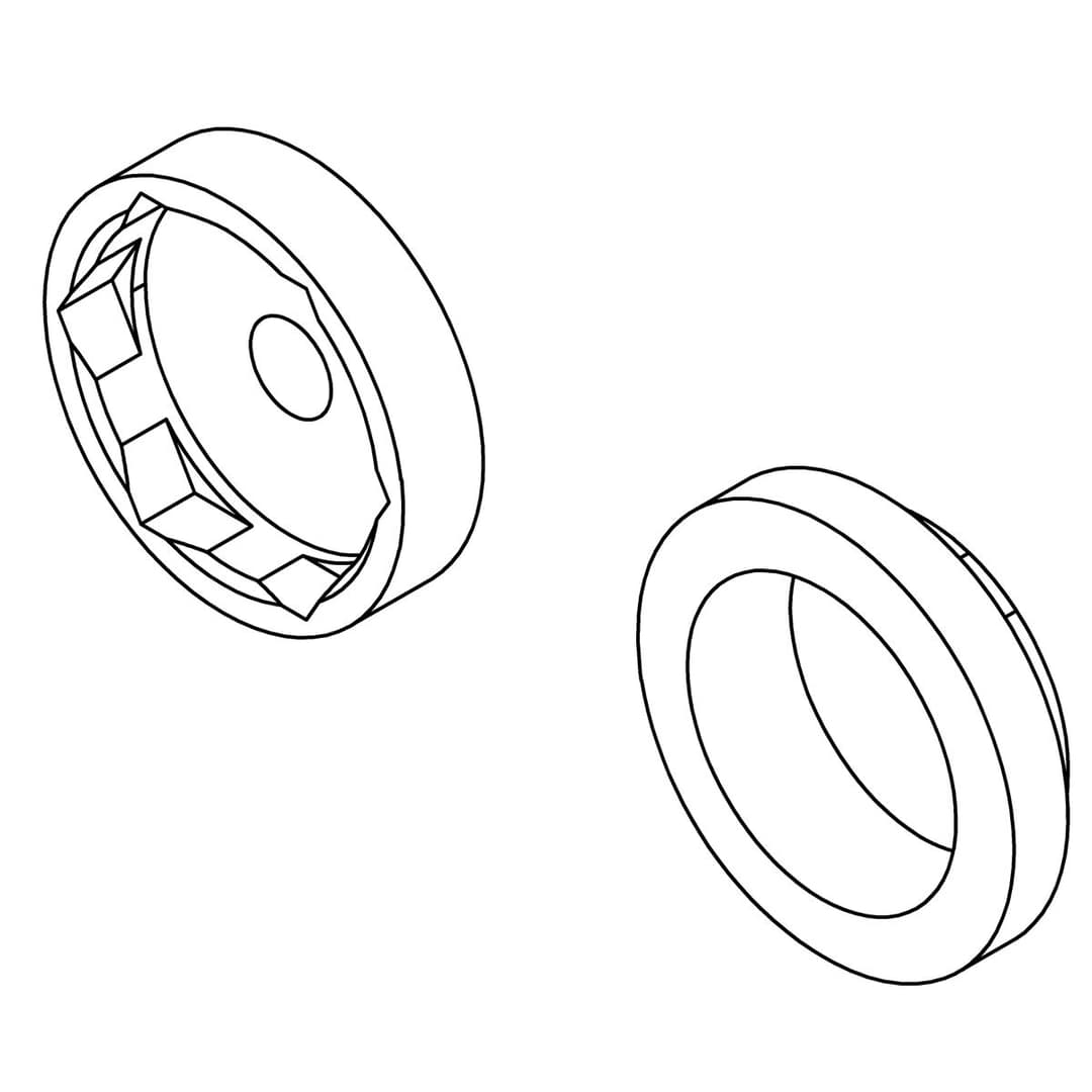 Valve Nut Kit by Kohler Genuine Parts