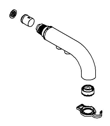 Kohler Genuine Parts Spray - Polished Nickel by Kohler Genuine Parts