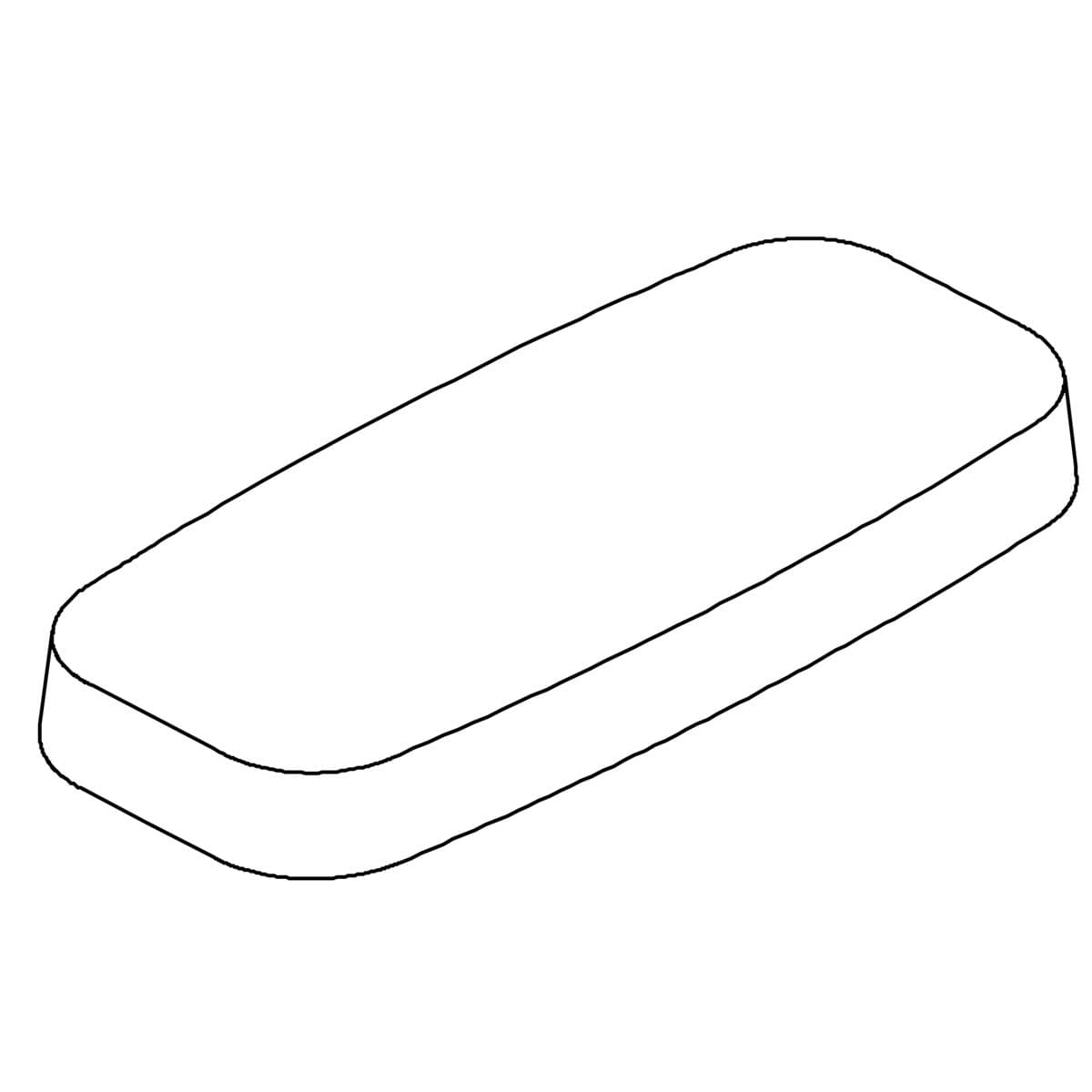 Kohler Genuine Parts TANK Cover-sp - White by Kohler Genuine Parts
