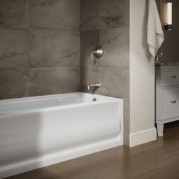 Bancroft 60'' x 32'' alcove bath right drain - image 2