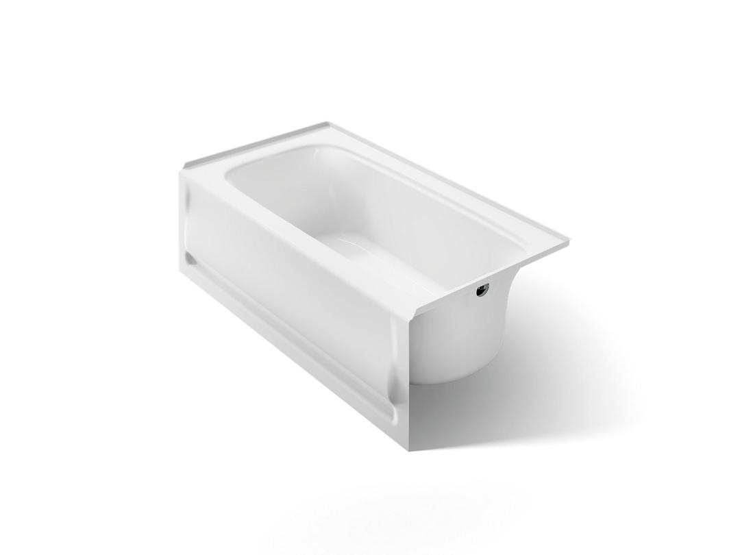 Bancroft 60'' x 32'' alcove bath right drain by Kohler
