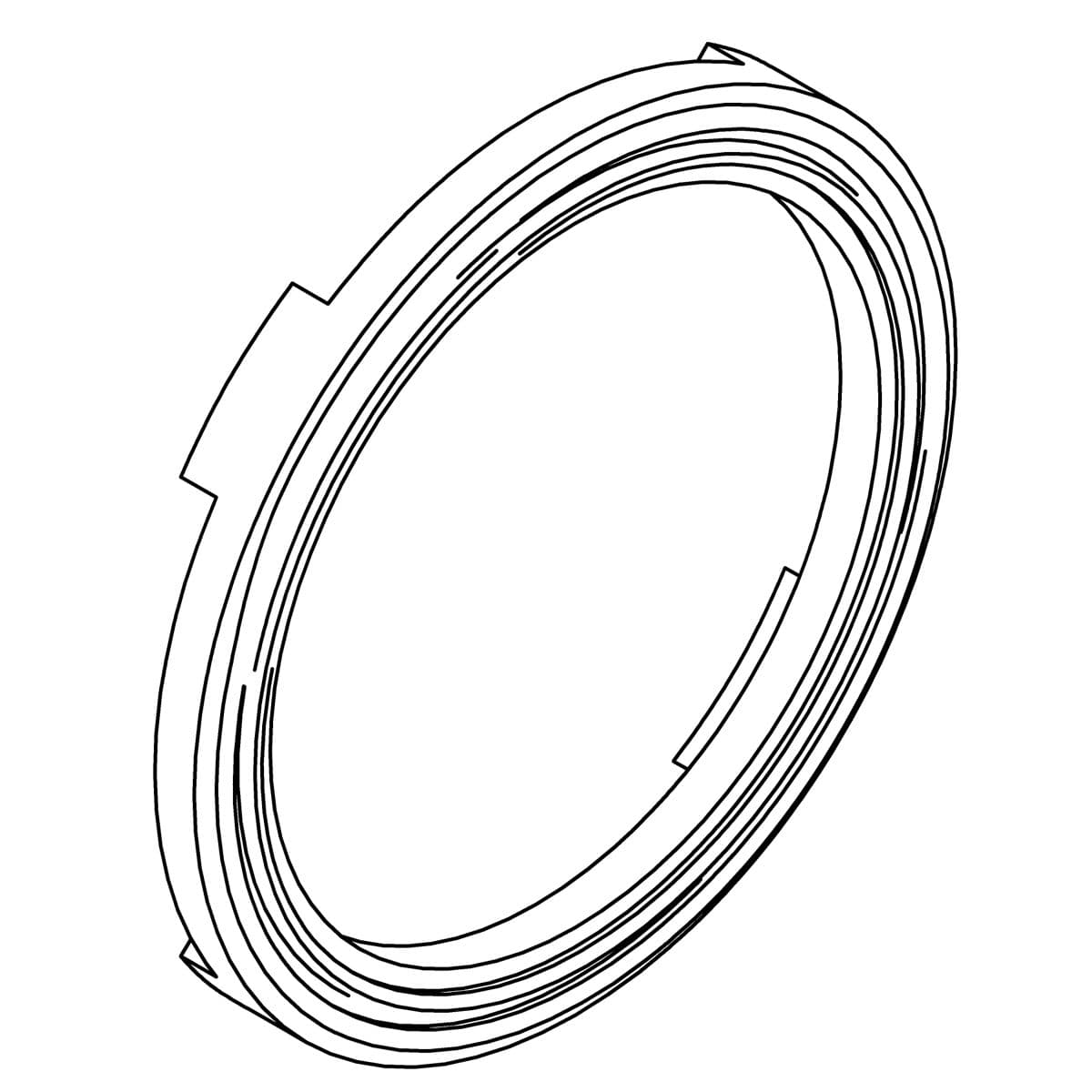 Gasket, Overflow by Kohler Genuine Parts