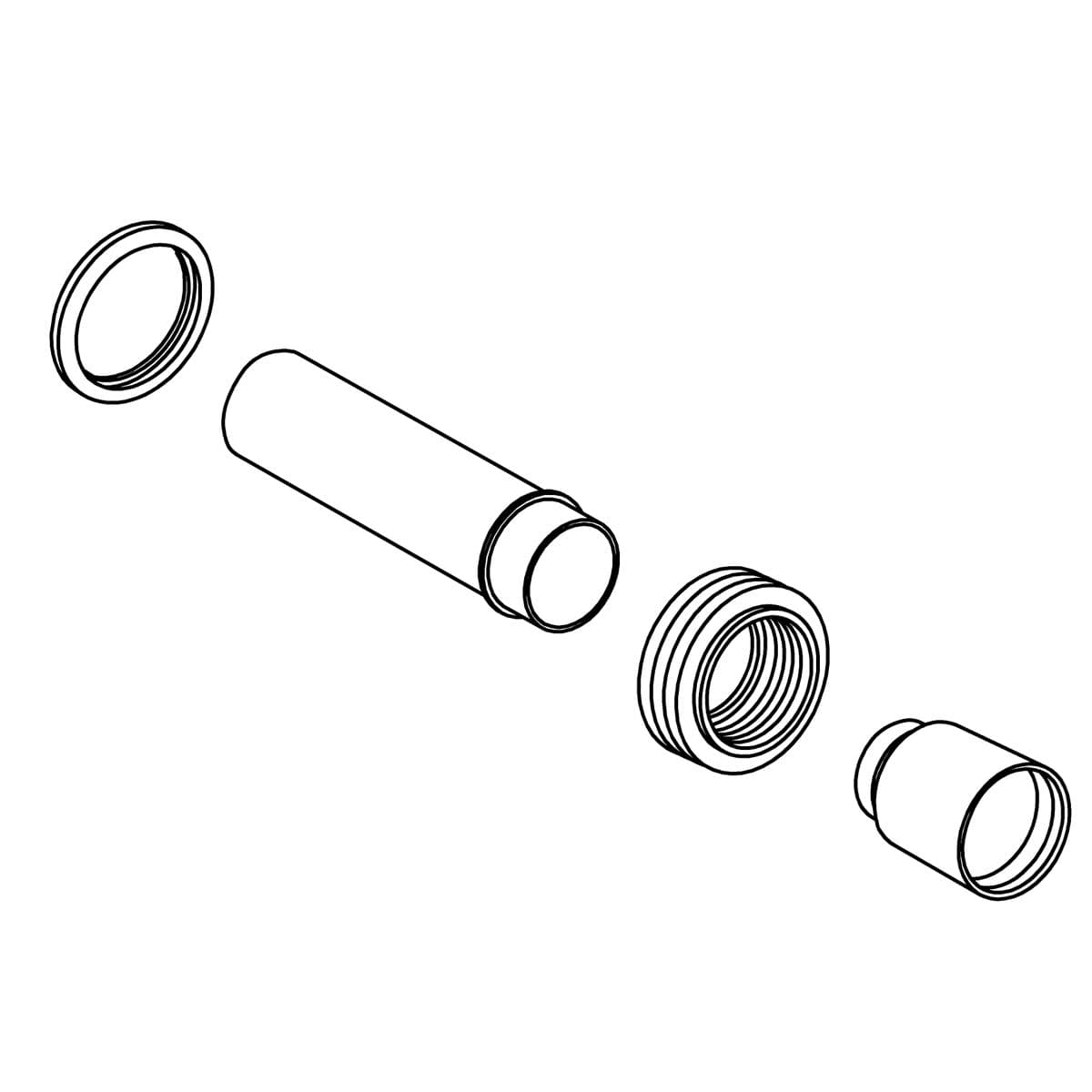 Kohler Genuine Parts BOWL Inlet PIPE ASSY by Kohler Genuine Parts