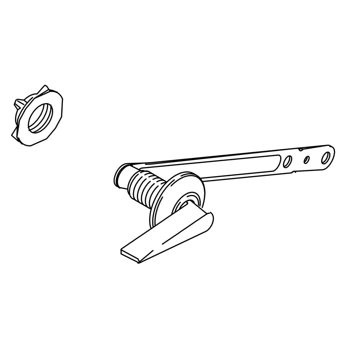 Kohler Genuine Parts TRIP Lever Service KIT - Polished Chrome by Kohler Genuine Parts
