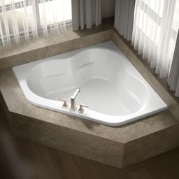 Kohler Tercet 60'' x 60'' corner bath - White - image 2