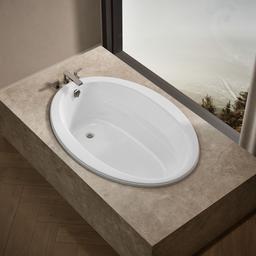 Kohler Sunward 60'' x 42'' drop-in bath - White - image 2